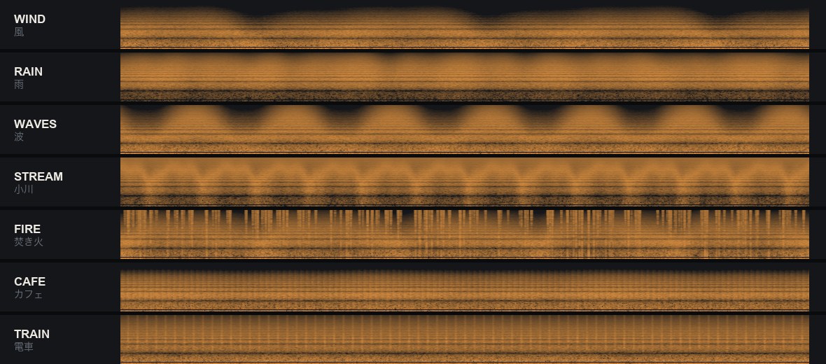 AMBIENCE vol.2 のサンプル