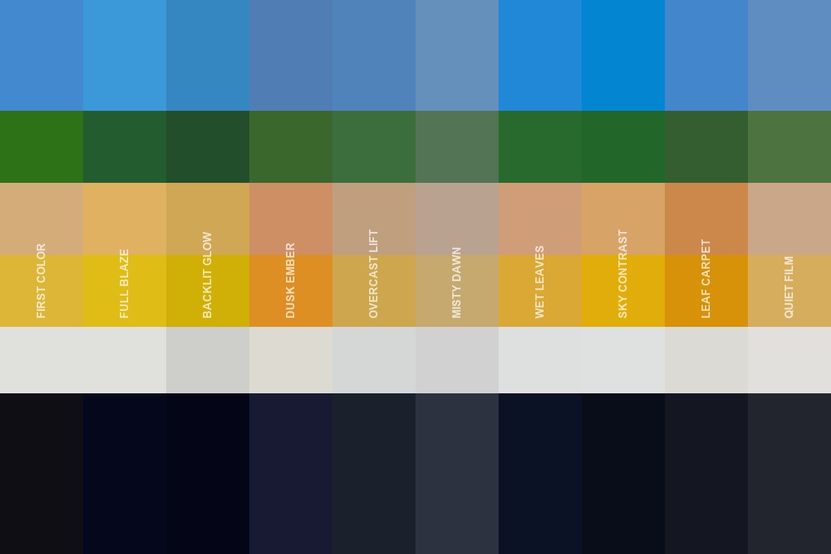 HARVEST LUT vol.17 のサンプル